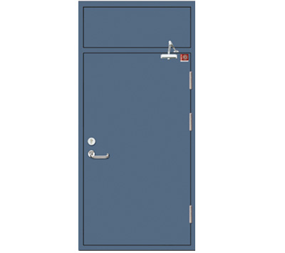 供應(yīng)鋼制防火單開門